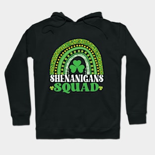 Shenanigans Squad - Retro Rainbow St Patricks Day Hoodie